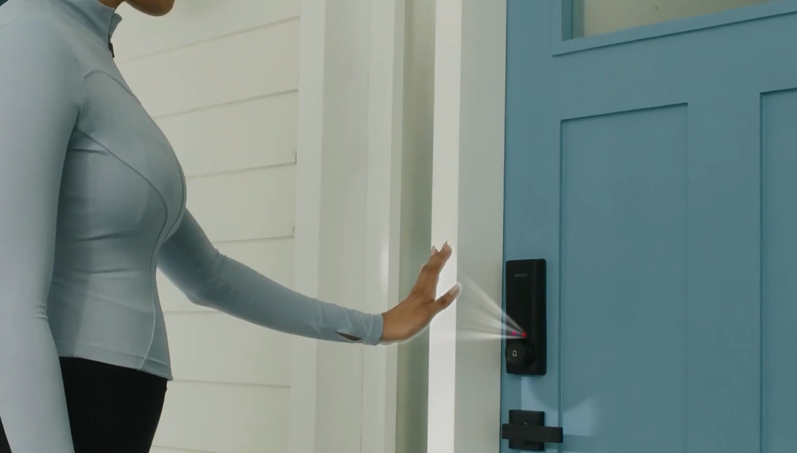 Philips smart door lock with palm recognition — new home tech in 2024