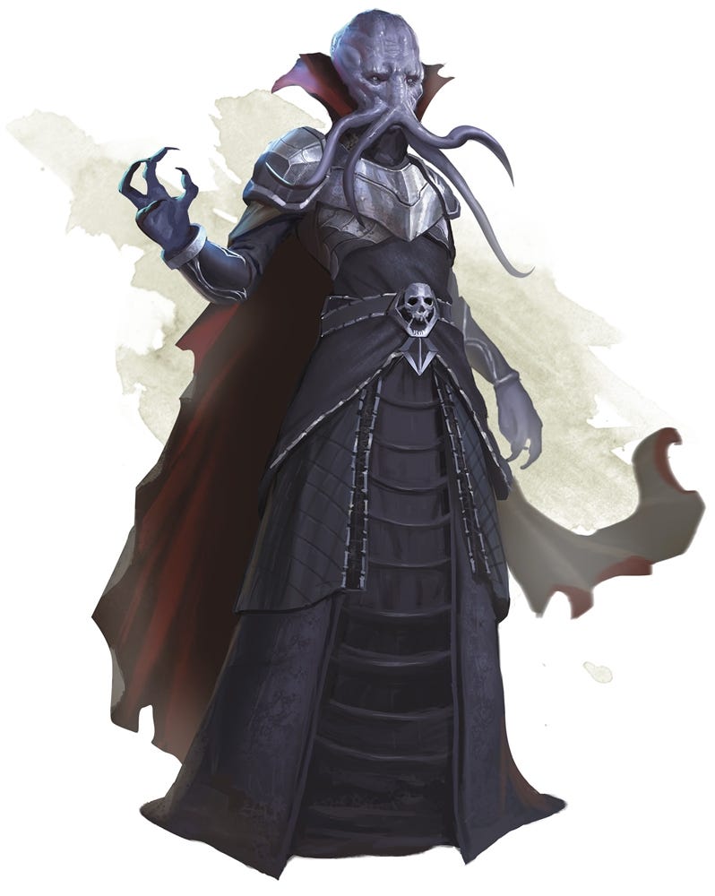 Mind Flayer in Dungeons and Dragons