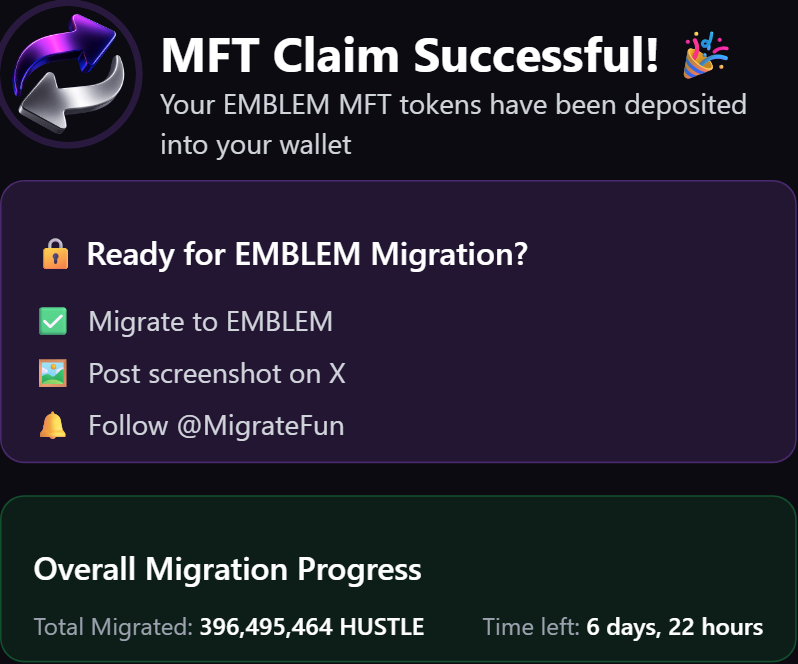 $HUSTLE Is Evolving Into $EMBLEM — Here’s Everything You Need to Know Before the May 2 Deadline