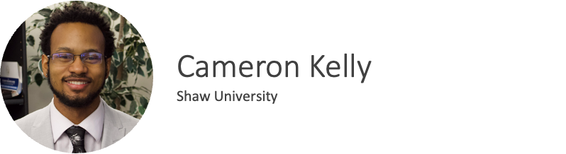 Cameron Kelly, Shaw University