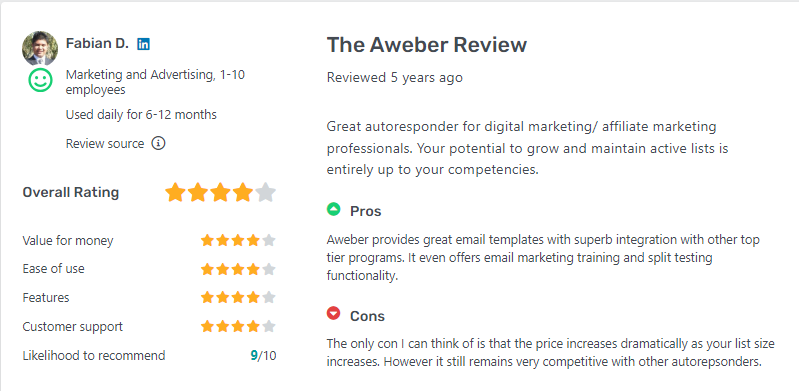 aweber customer review-2