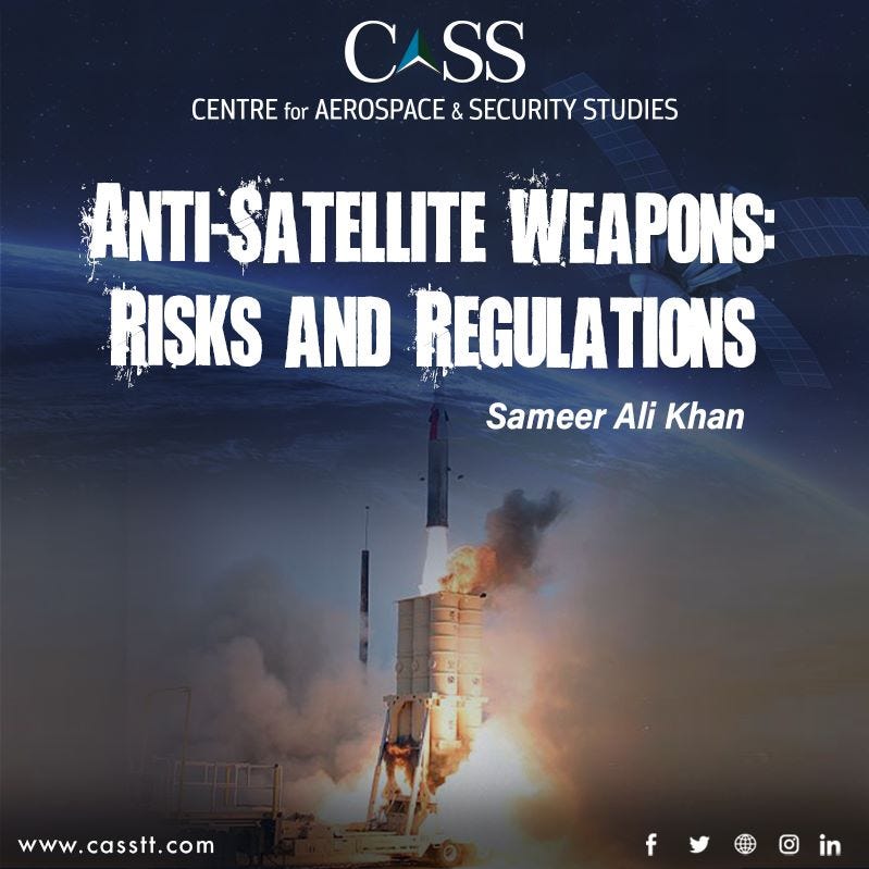 Anti-Satellite Weapons: Risks and Regulations
