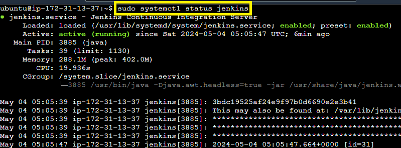 Jenkins Status