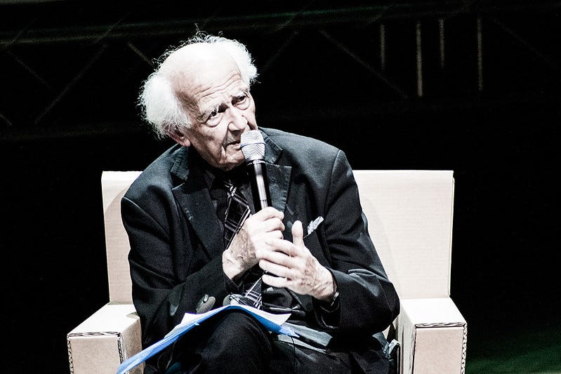 Sociologist and philosopher Zygmunt Bauman