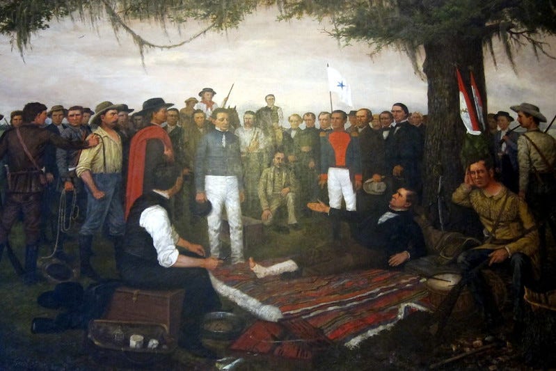 The surrender of Santa Anna after the Battle of San Jacinto marked a pivotal moment in Texas history, securing Texan independence and symbolizing the end of Mexican military dominance in the region.