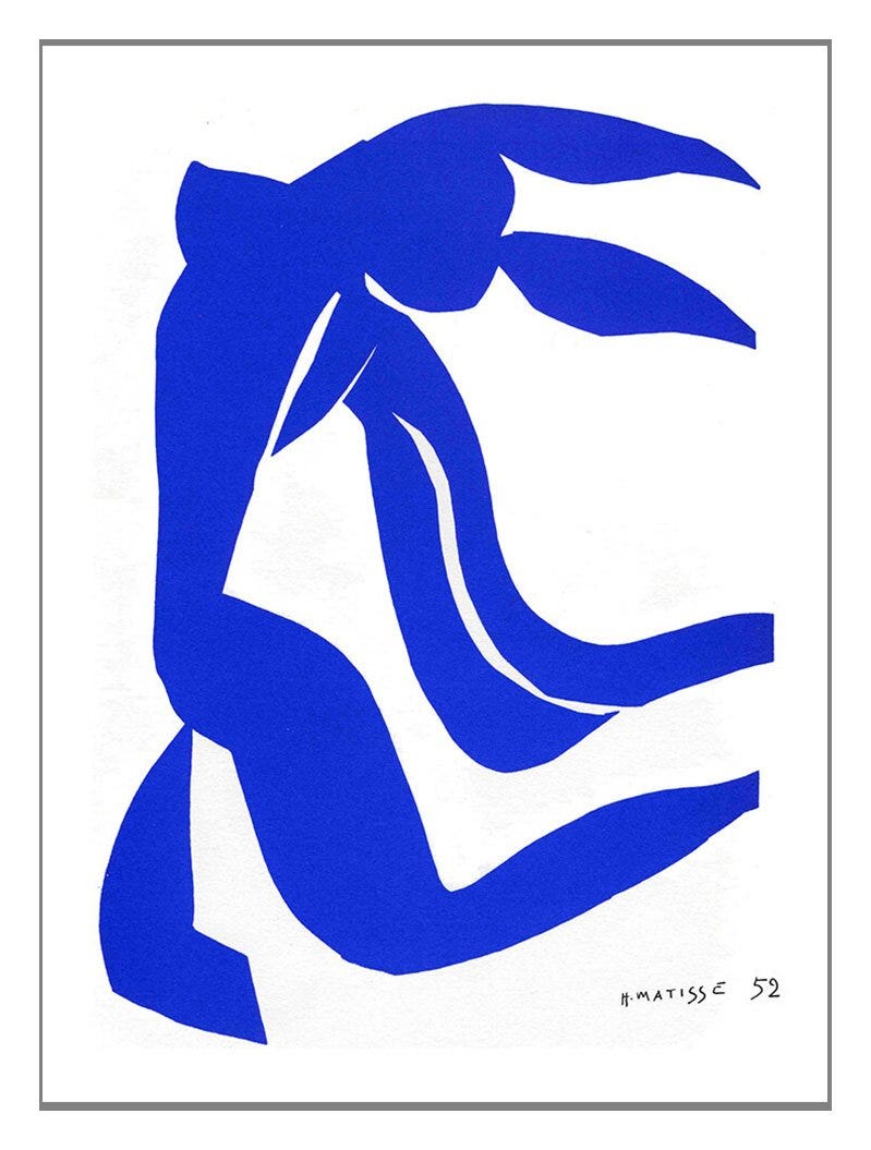 Nude with Wind in her Hair, Henri Matisse