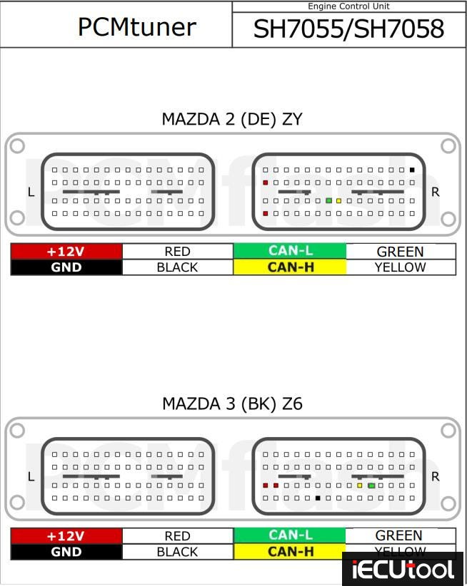 SH705x Bootloader Denso from PCMtuner module 42