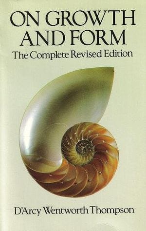 On Growth and Form, 1992 Dover reprint