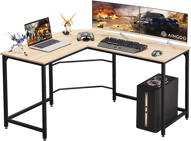 Aingoo Corner Desk — Most Affordable Gaming Desk