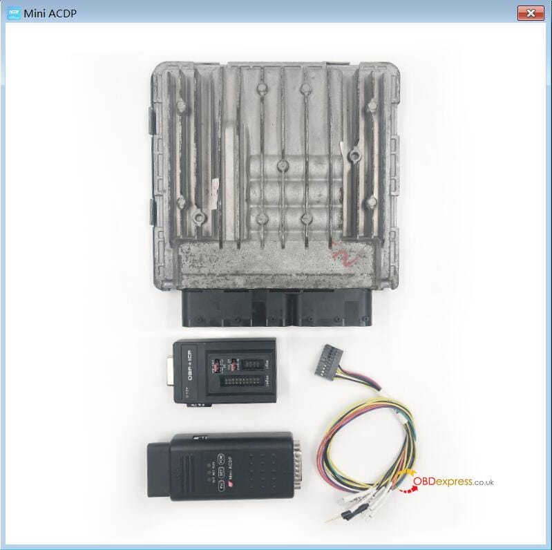 Yanhua ACDP Mini Read Write MSD80 / MSD802 DME ISN