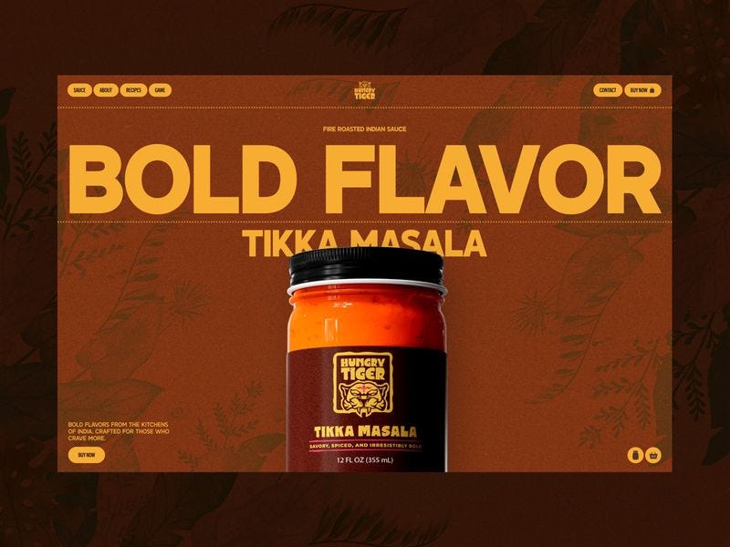 Hungry Tiger — Bold Indian Sauces Made for Real Life