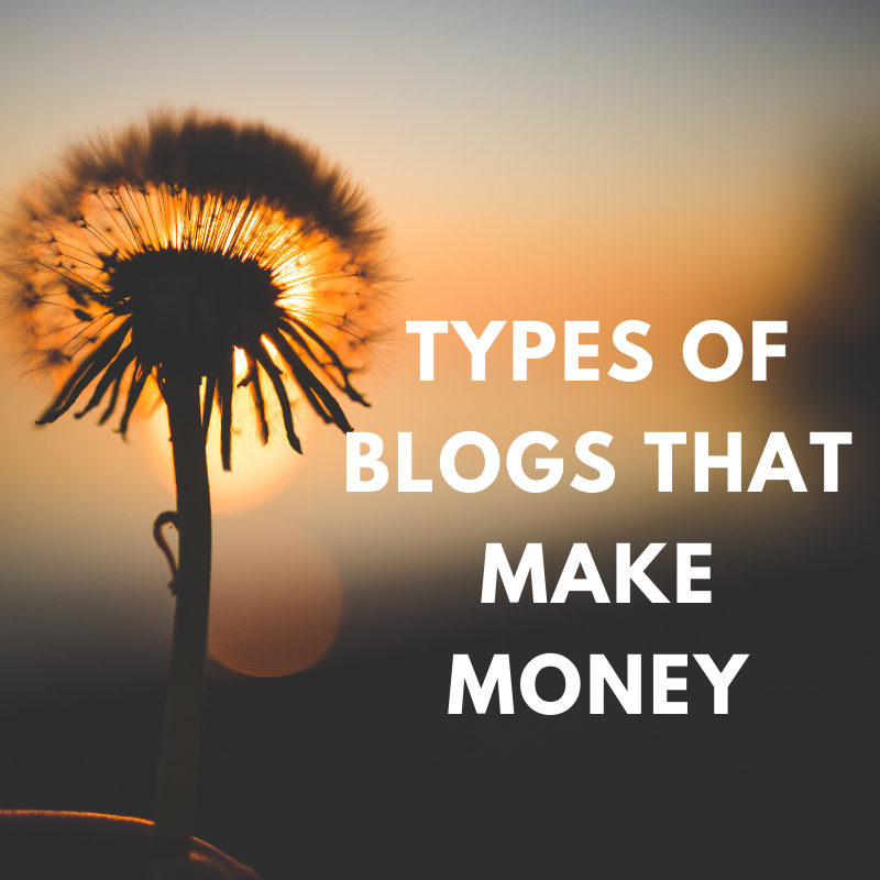 Types of Blogs That Make Money