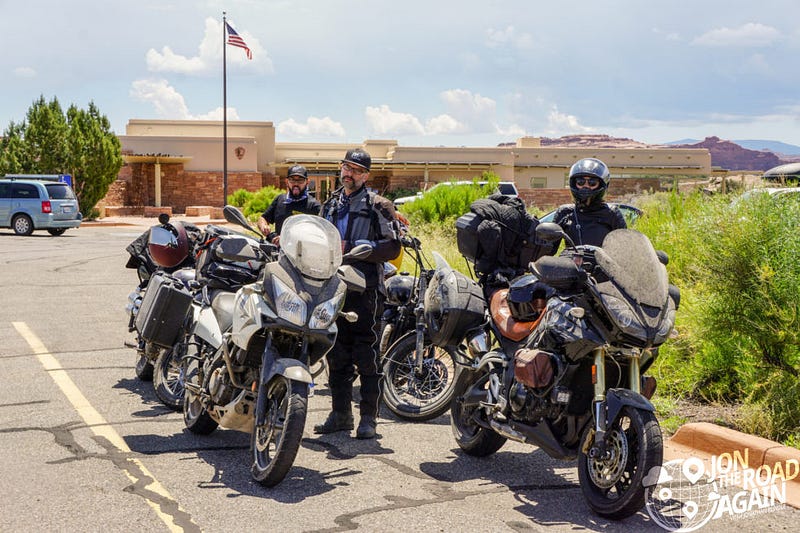 The crew at canyonlands