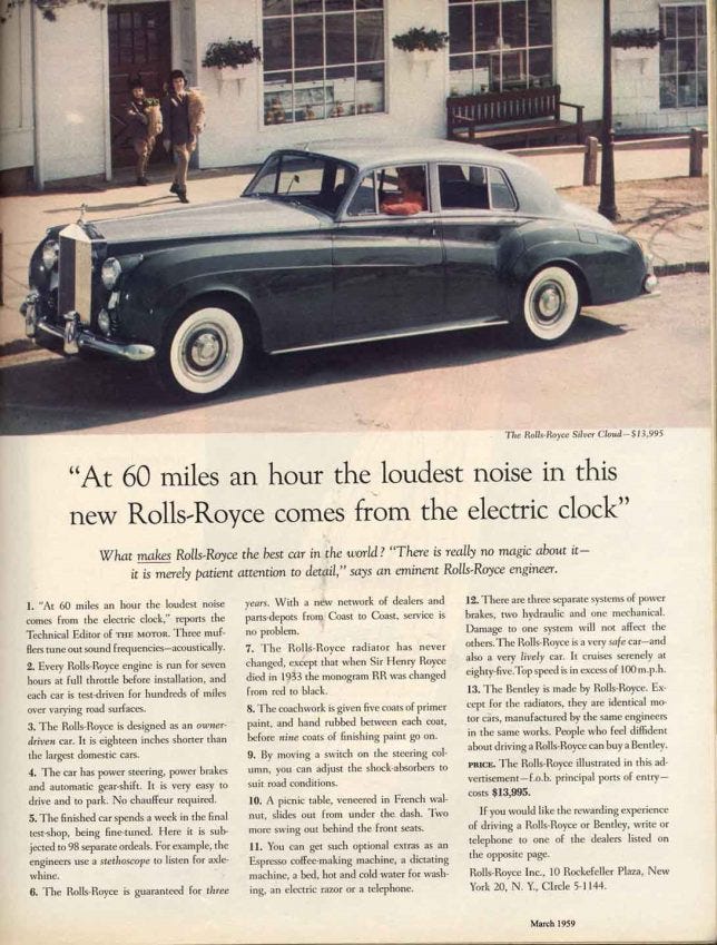 david ogilvy rolls royce