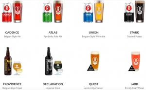 Reformation Beer selection