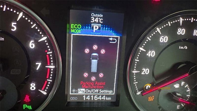 Launch Scanner Calibrate Toyota Alphard Vellfire 2015 IPA Parking Assist