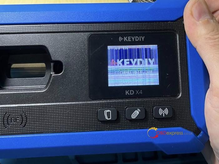 Replace KEYDIY KD-X4 Damaged Screen
