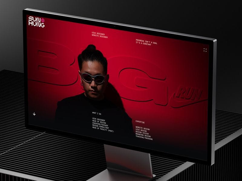Sun Hung — Web/UIUX Porfolio Design in Viet Nam