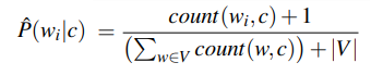 Probability formula based on counting