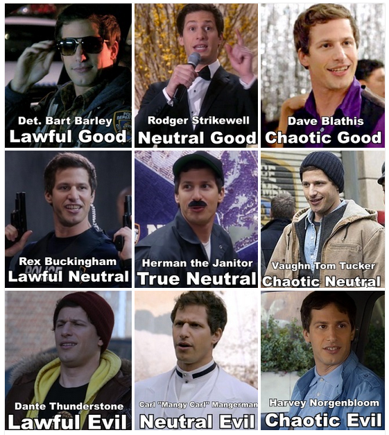 Identity play: a Jake Peralta masterclass.