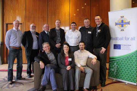 Speakers & Staff at the Football for All Seminar