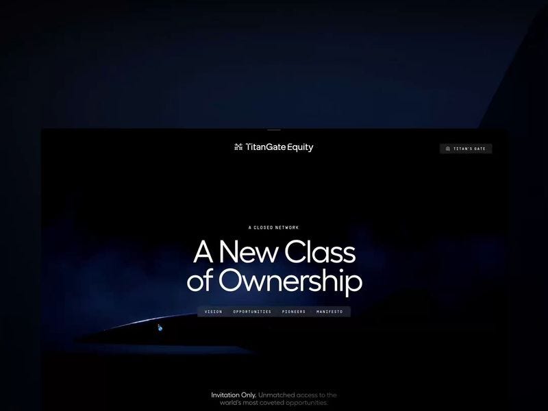 TGE Landing Page