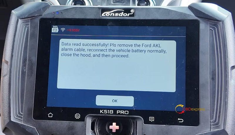 How to Program 2016 Lincoln MKX AKL with Lonsdor K518 Pro