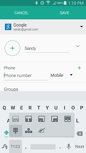 Swype Keyboard Trial Screenshot