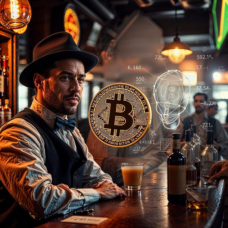 A bitcoin and an AI walk into a bar