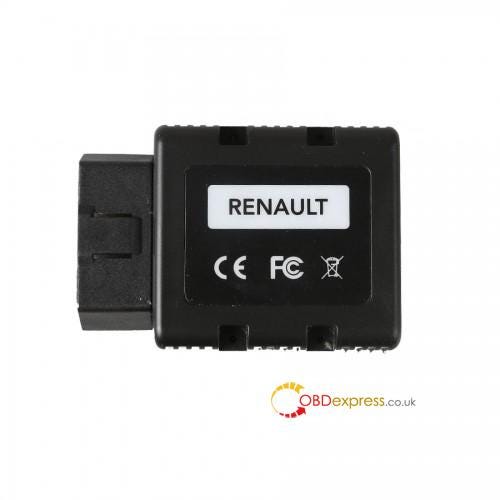 connect Renault COM via Bluetooth to diagnose and program