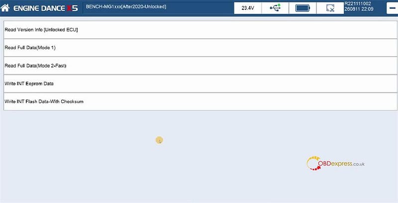 EngineDance X5 Unlock 2020+ Bosch MD1CE100 MD1CS003 ECUs