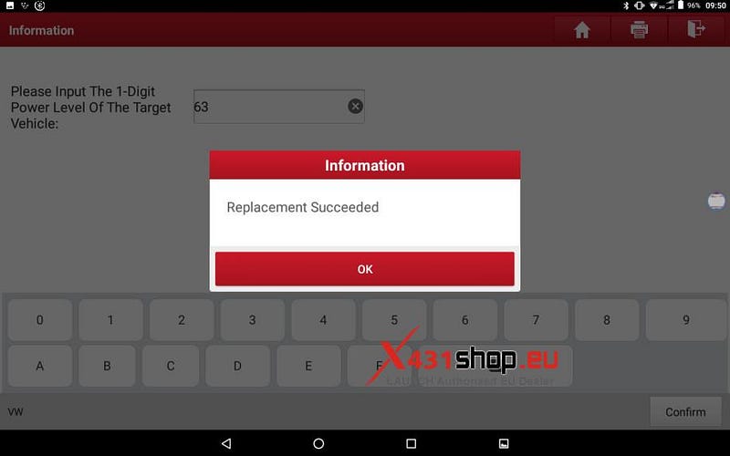 LAUNCH X431_Replacement of VW Audi 4th Generation instrument
