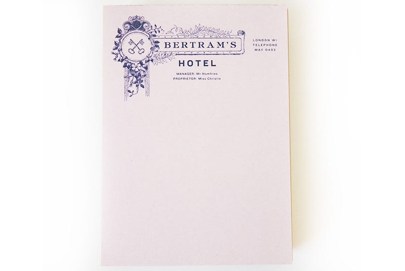 bertram fictional hotel