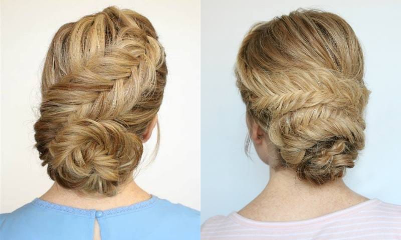 Fishtail Bun