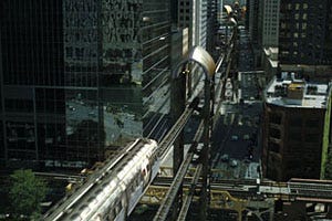 Trains explode in Gotham