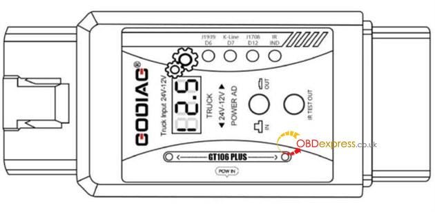 GODIAG GT106 Plus Adapter User Guide