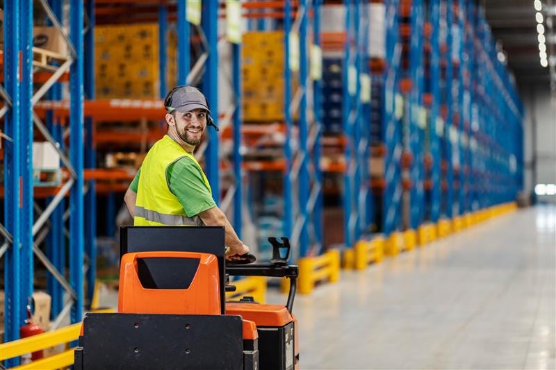 Humans, Forklifts, and AGVs: Orchestrating the Mixed Fleet