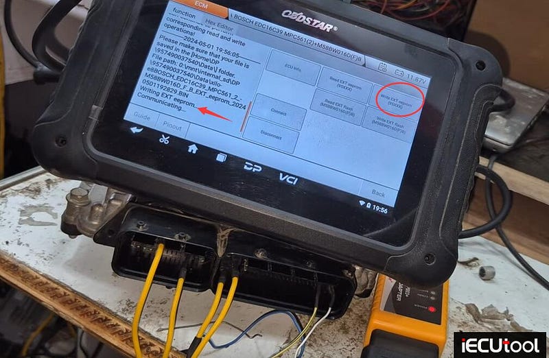 OBDSTAR DC706 Read and Write Bosch EDC16C39 with P003+