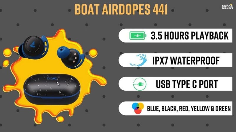 BOAT Airdopes 441