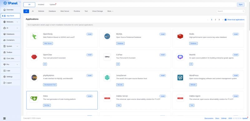 Tired of Managing Linux VPS from Terminal? Linux VPS Feels Too Hard? Introducing 1Panel
