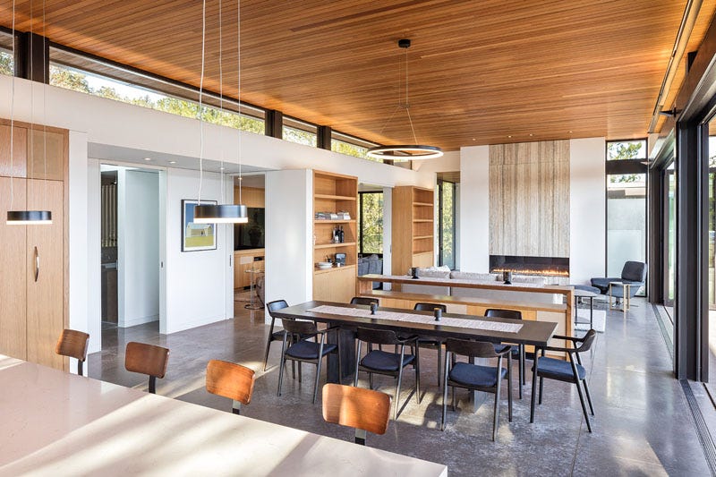 Dry Creek Residence ceiling