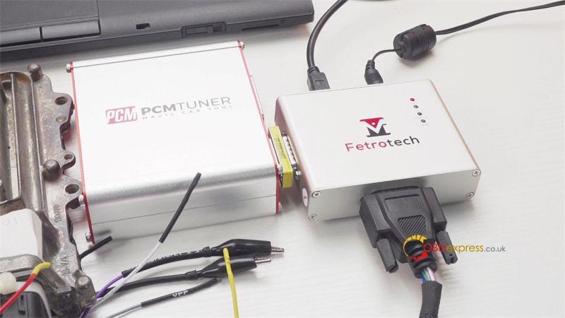read Audi and BMW ECU flash data with Fetrotech Tool