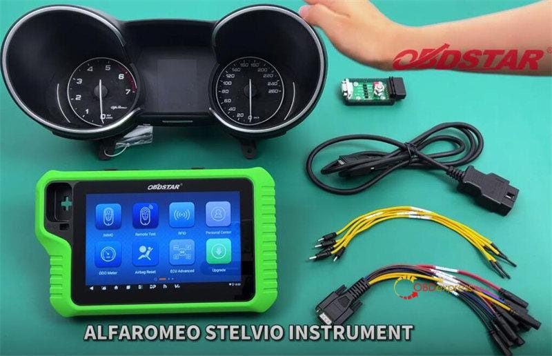 Unlock ALFAROMEO STELVIO ECU with OBDSTAR X300 Classic G3