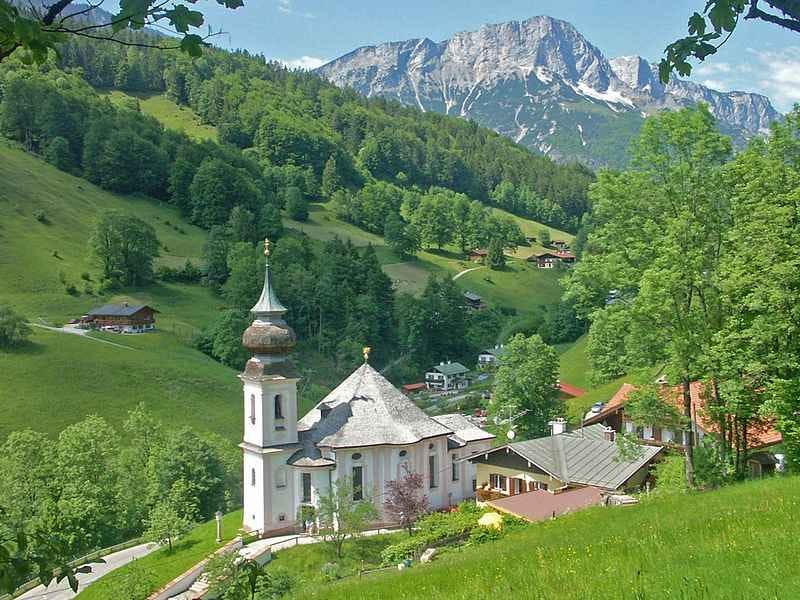 Berchtesgaden: Pilgrimage Church of Maria Gern