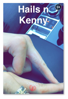 Kendall Jenner Finger Tattoo