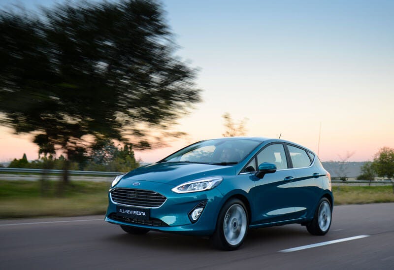 New Ford Fiesta Front