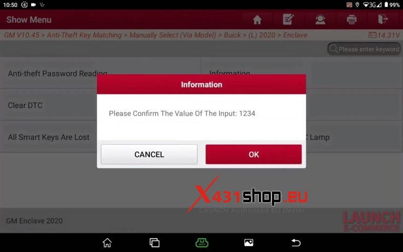 How to Program Buick GL8 Smart Keys with LAUNCH X431 IMMO Elite
