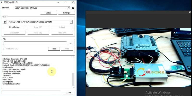 PCMtuner は KTM Bench と VXDIAG で使用できます