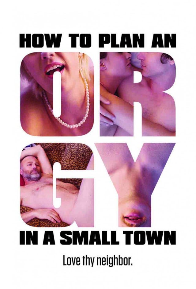 How to Plan an Orgy in a Small Town_key art