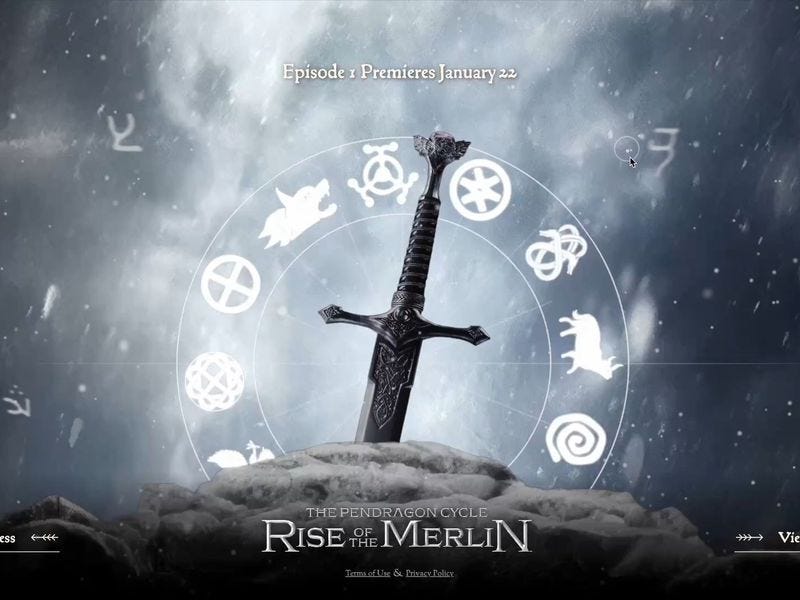 The Pendragon Cycle — Rise of the Merlin